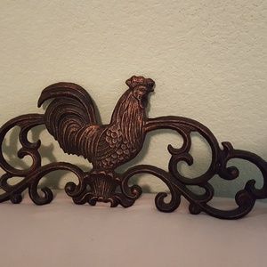 Rooster wall hanging